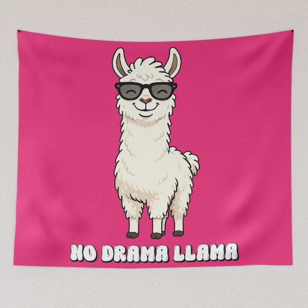 Item preview, No Drama Llama designed and sold by Moosley Studio.