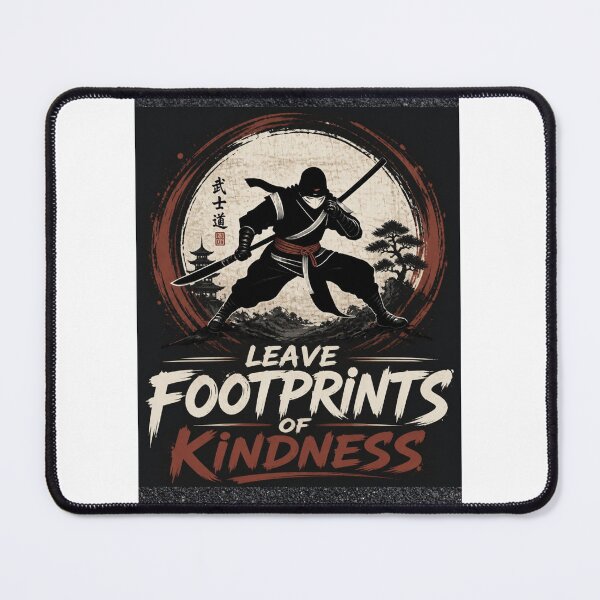 Item preview, Leave footprints of kindness designed and sold by oxymoronwhey2go.