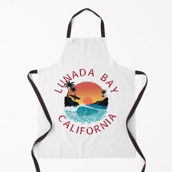 Item preview, Lunada Bay - California (with Red Lettering) designed and sold by VelvetRoom.