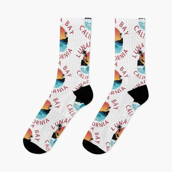 Item preview, Lunada Bay - California (with Red Lettering) designed and sold by VelvetRoom.