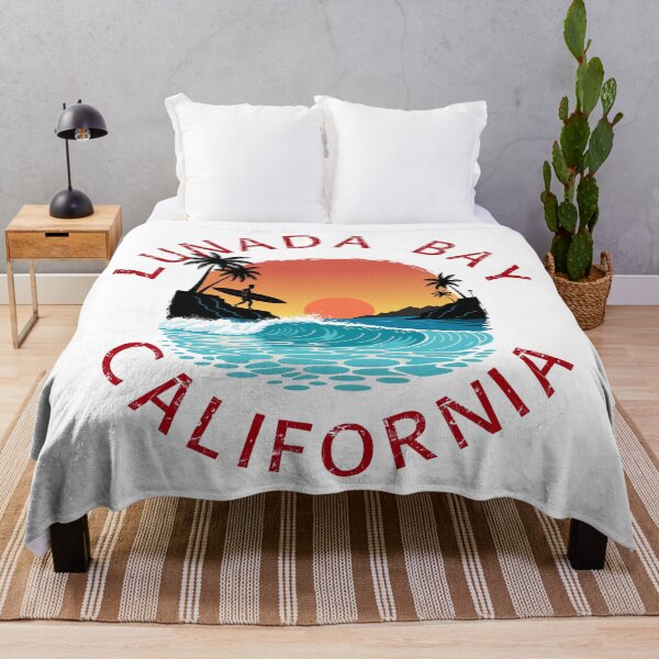Item preview, Lunada Bay - California (with Red Lettering) designed and sold by VelvetRoom.