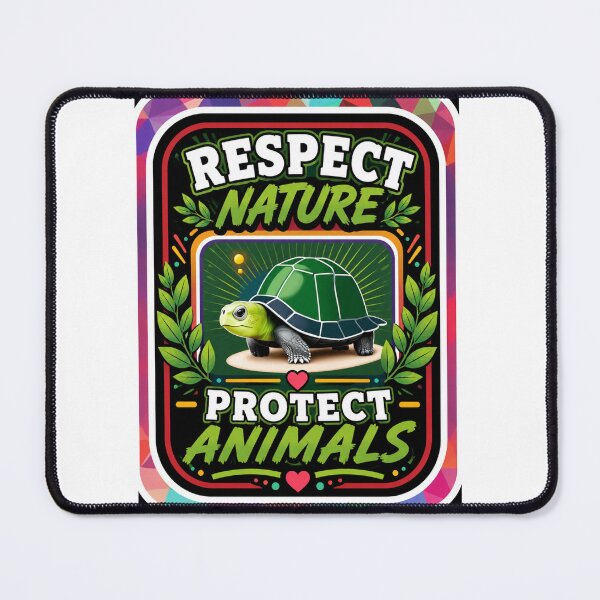 Item preview, Respect nature protect animals designed and sold by oxymoronwhey2go.
