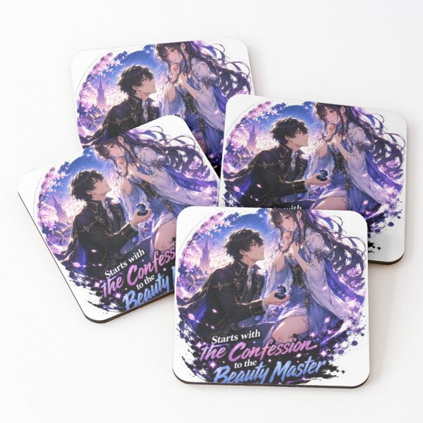 Item preview, Romantic Anime Confession – Elegant Couple Aesthetic Design designed and sold by MeowLoka ⭐⭐⭐⭐.