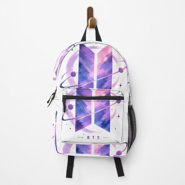 Artikelvorschau, BTS Galaxy-Logo-Design | Abstraktes lila-pinkes K-Pop-Grafik-T-Shirt entworfen und verkauft von Dimu Co..