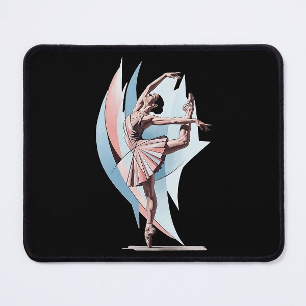 Item preview, Elegant Ballet Pink and Blue Dance Ballerina designed and sold by UrbanPrts.