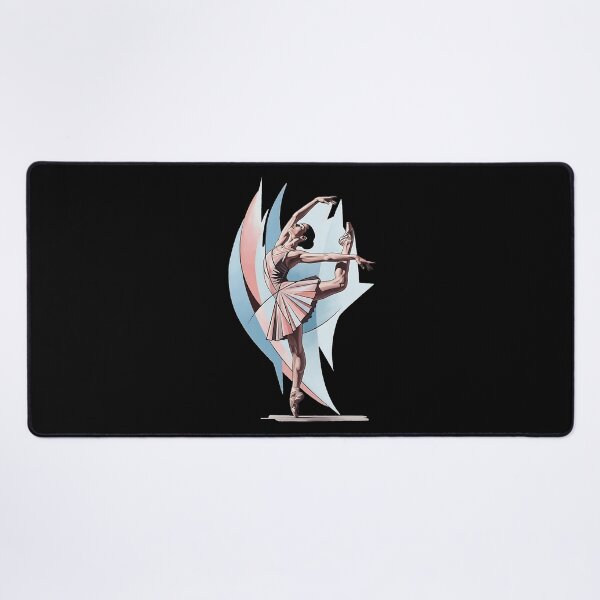 Item preview, Elegant Ballet Pink and Blue Dance Ballerina designed and sold by UrbanPrts.
