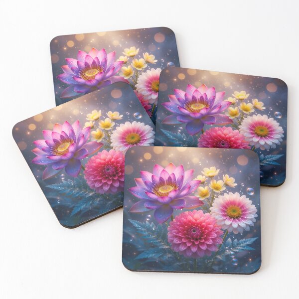 Item preview, Flowers and Starlight  designed and sold by TinCatOutPost.