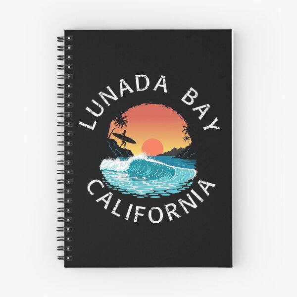 Item preview, Lunada Bay - California (with White Lettering) designed and sold by VelvetRoom.
