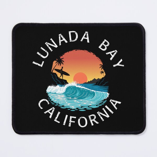 Item preview, Lunada Bay - California (with White Lettering) designed and sold by VelvetRoom.