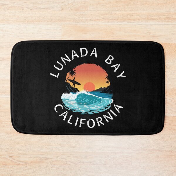 Item preview, Lunada Bay - California (with White Lettering) designed and sold by VelvetRoom.