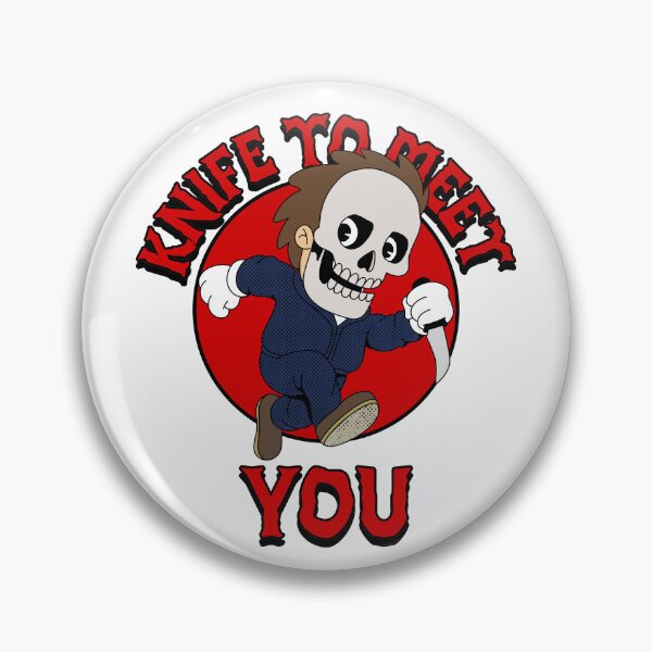 Item preview, Knife To Meet You Halloween designed and sold by PTMerchco.