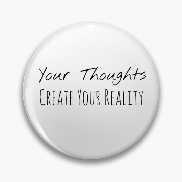 Item preview, Your Thoughts Create Your Reality – Mindset Affirmation designed and sold by Camila  Ardila.