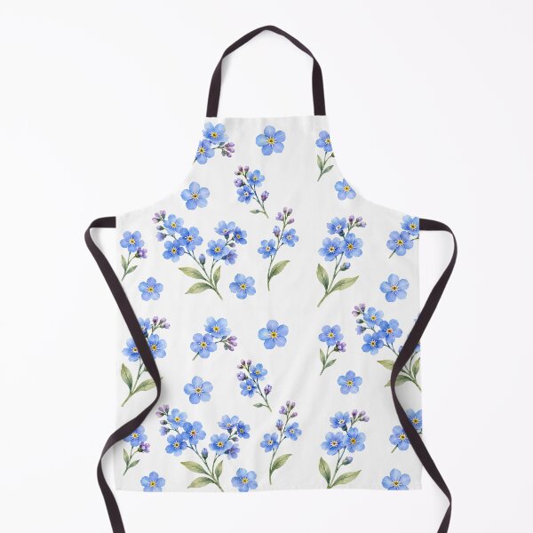 Item preview, Forget Me Not Watercolor Blue Flowers | Delicate Botanical Floral Art designed and sold by PnrArtDesign.