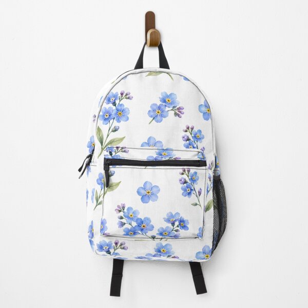 Item preview, Forget Me Not Watercolor Blue Flowers | Delicate Botanical Floral Art designed and sold by PnrArtDesign.