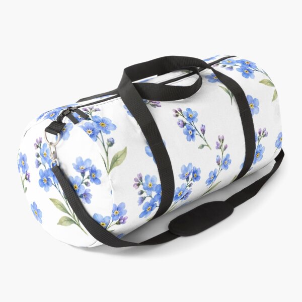 Item preview, Forget Me Not Watercolor Blue Flowers | Delicate Botanical Floral Art designed and sold by PnrArtDesign.