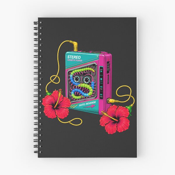Item preview, Retro Cassette Centipede Surreal Fusion Art designed and sold by MarVan-Prints.