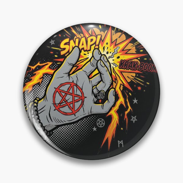 Item preview, Retro Comic Book Demonic Snap Pentagram Occult Pop Art designed and sold by AdyKurniawan.