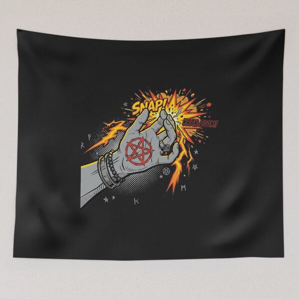 Item preview, Retro Comic Book Demonic Snap Pentagram Occult Pop Art designed and sold by AdyKurniawan.
