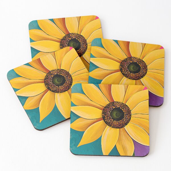 Item preview, Golden Sunflower Radiance - Bright Petals Illuminated by Vibrant Color and Floral Energy designed and sold by OlfactoART Studio.