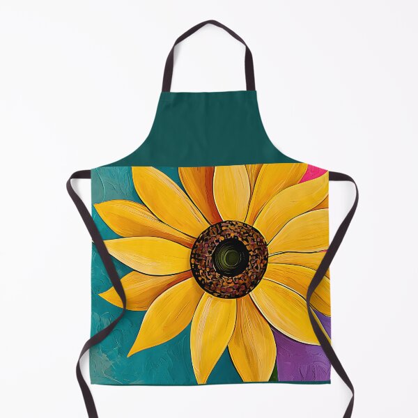 Item preview, Golden Sunflower Radiance - Bright Petals Illuminated by Vibrant Color and Floral Energy designed and sold by OlfactoART Studio.