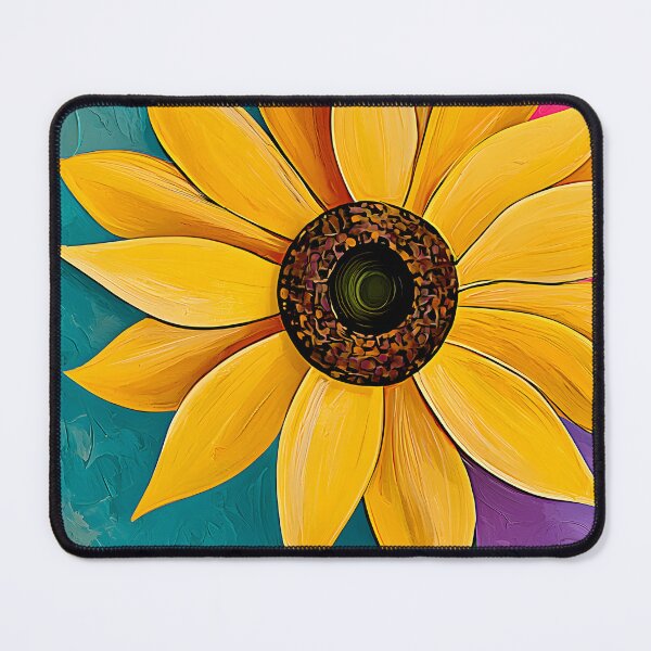 Item preview, Golden Sunflower Radiance - Bright Petals Illuminated by Vibrant Color and Floral Energy designed and sold by OlfactoART Studio.