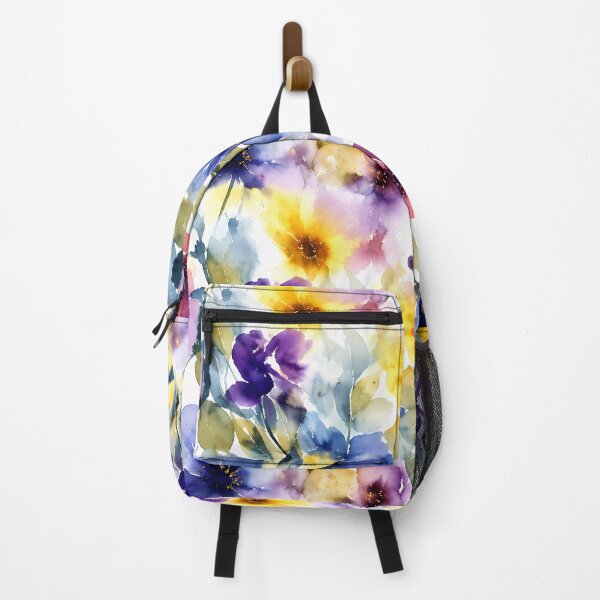 Item preview, Vibrant Watercolor Floral Seamless Pattern designed and sold by zenjiinspired.