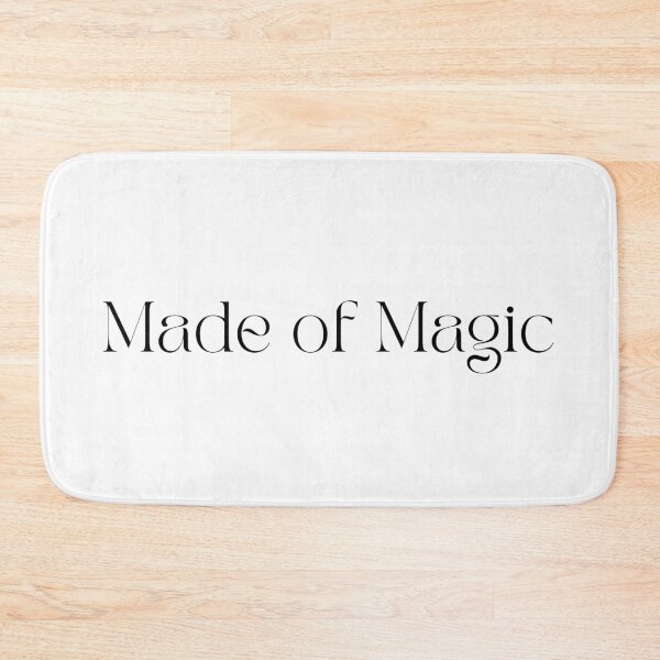 Item preview, Made of Magic – Minimal Black Typography Design designed and sold by KleanGirlAesthetics.