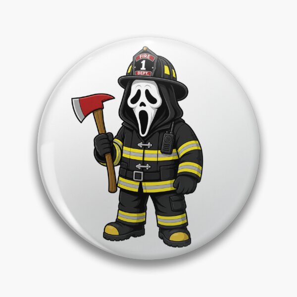 Item preview, Ghostface The Firefighter designed and sold by K.KirstenCreates.