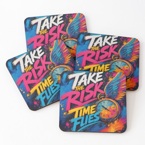 Item preview, Take the Risk Time Flies  designed and sold by FlowerSeller1.