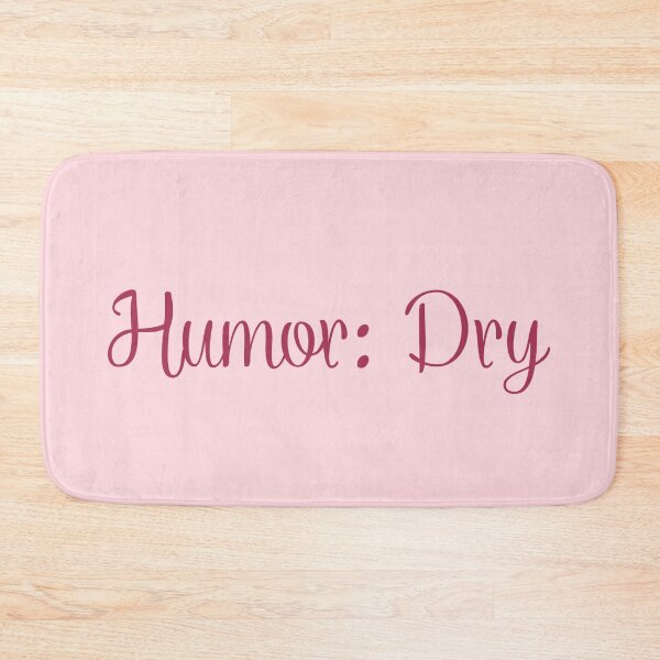 Item preview, Humor: Dry – Pink Minimal Typography Design  designed and sold by KleanGirlAesthetics.