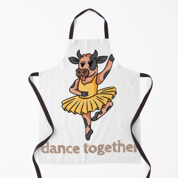 Item preview, Dance Together Cute Ballerina Cow in Yellow Tutu designed and sold by baresddeidago.