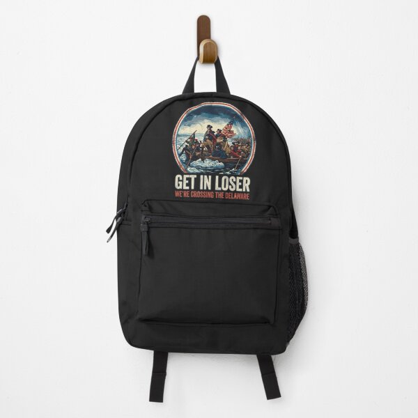 Item preview, Funny George Washington Crossing Delaware Get In Loser Meme designed and sold by AdyKurniawan.