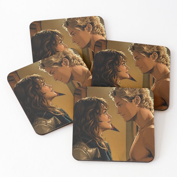 Item preview, Allie (Mika Abdallah) and Dean (Stephen Kalyn) from Off Campus (fan art) designed and sold by PopCultureAndStuff.