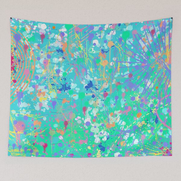 Item preview, Abstract Art: Tiny Sea Creatures  designed and sold by DanielleGensler.