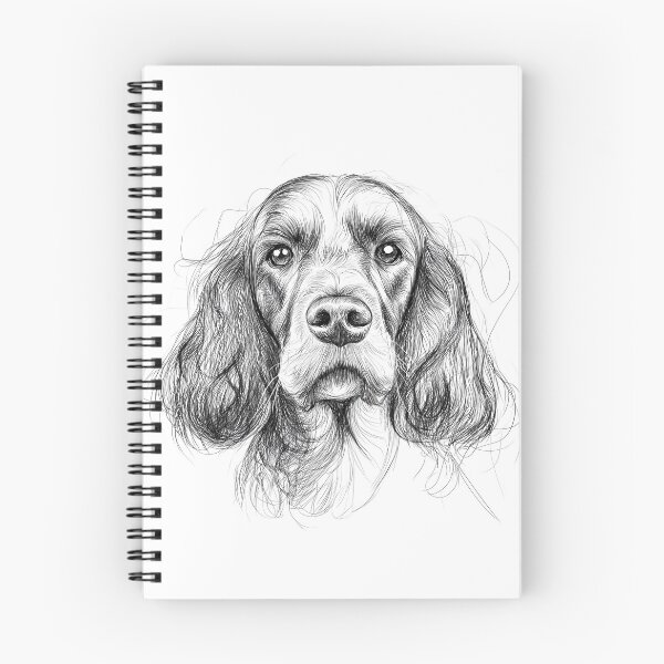 Item preview, Cocker Spaniel Doggie Illustration designed and sold by Roxane Bay.