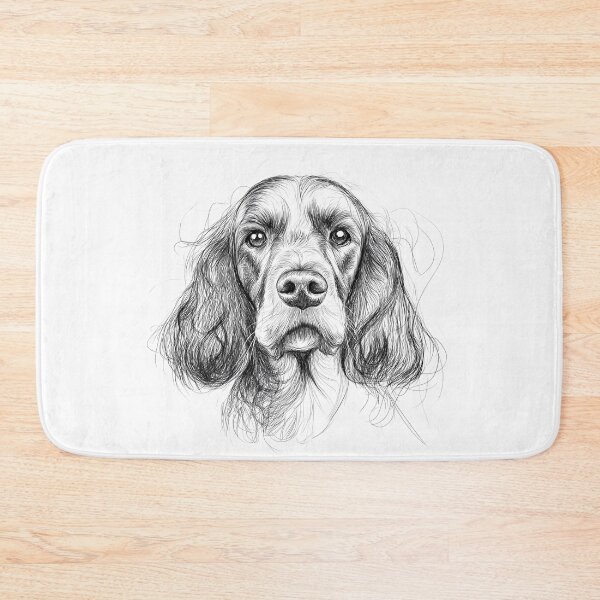 Item preview, Cocker Spaniel Doggie Illustration designed and sold by Roxane Bay.