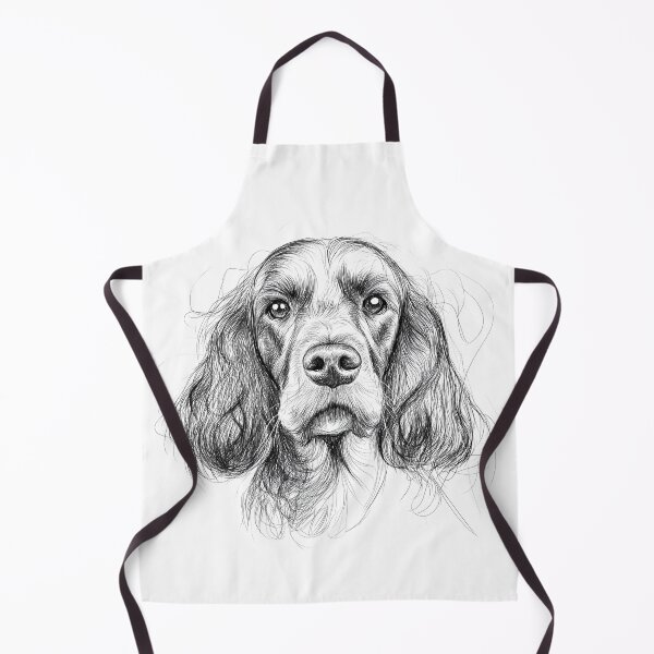 Item preview, Cocker Spaniel Doggie Illustration designed and sold by Roxane Bay.