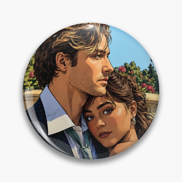 Item preview, Allie (Mika Abdallah) and Dean (Stephen Kalyn) from the series Off Campus (fan art) designed and sold by PopCultureAndStuff.