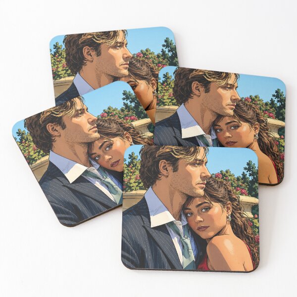 Item preview, Allie (Mika Abdallah) and Dean (Stephen Kalyn) from the series Off Campus (fan art) designed and sold by PopCultureAndStuff.