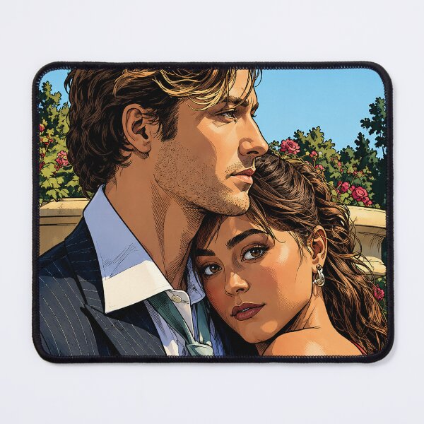 Item preview, Allie (Mika Abdallah) and Dean (Stephen Kalyn) from the series Off Campus (fan art) designed and sold by PopCultureAndStuff.