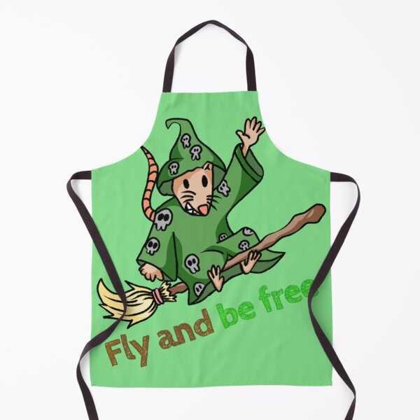 Item preview, Fly and Be Free Witch Wizard Mouse on designed and sold by baresddeidago.