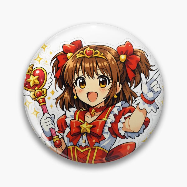 Item preview, Ruby Red Anime Magical Girl designed and sold by Subina.