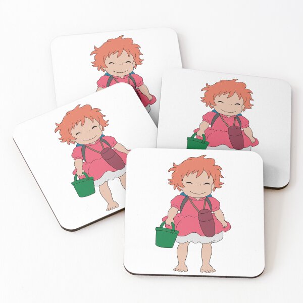 Item preview, Ponyo Cute Smiling Solo Illustration designed and sold by Iska-Designs.