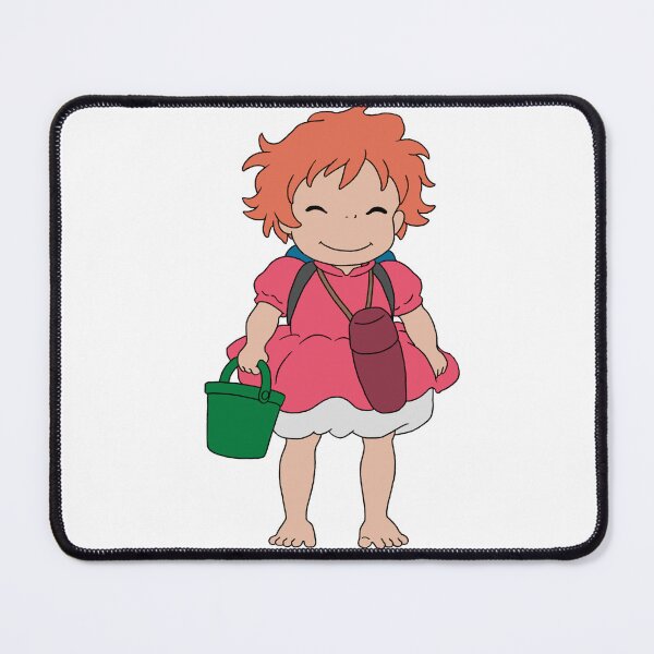 Item preview, Ponyo Cute Smiling Solo Illustration designed and sold by Iska-Designs.