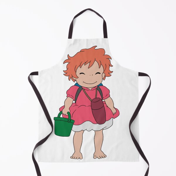 Item preview, Ponyo Cute Smiling Solo Illustration designed and sold by Iska-Designs.