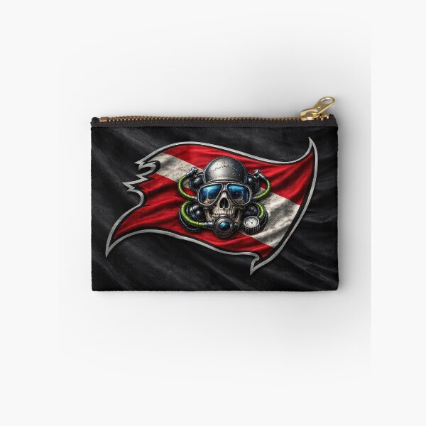Item preview, Scuba Diver Down Flag Skull Dive Flag Underwater Diving Design designed and sold by artistwill.