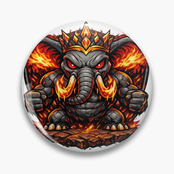 Item preview, Lava King Elephant designed and sold by funspms.