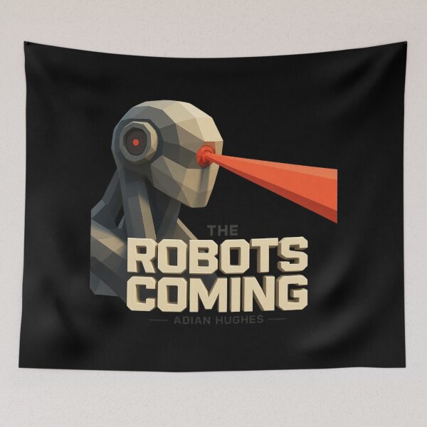 Item preview, Powered by AI Robot Design Futuristic Artificial Intelligence Tech Aesthetic Machine Learning Cyberpunk Graphic designed and sold by TEEJAMBOREE.
