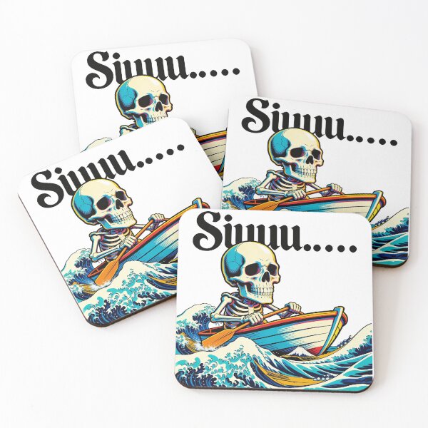 Item preview, Skeleton Riding On Boat designed and sold by Fastokart.