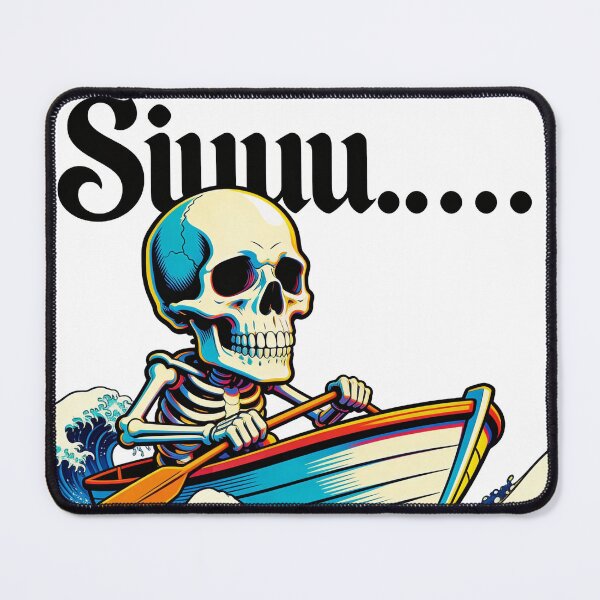 Item preview, Skeleton Riding On Boat designed and sold by Fastokart.